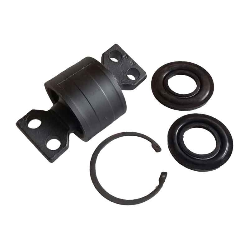 Torque rod bushing for heavy-duty truck axle torque rods